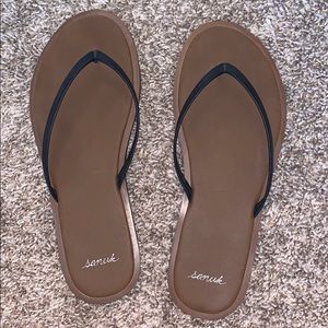 Sanuk flip flops